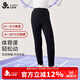 久歲伴速暖絨兒童保暖褲女童秋冬雙層加絨厚款校服打底褲大童高腰棉毛褲