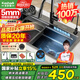 卡莎蒂5.0加厚水槽大單槽廚房SUS304不銹鋼洗菜盆一體盆壓紋集渣盆四孔 5.0加厚【68*45cm】3孔X型-滿(mǎn)配