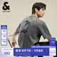 杰克·瓊斯（JACK&JONES）男裝復(fù)古簡(jiǎn)約舒適基礎(chǔ)百搭哥特字母飛鳥寬松圓領(lǐng)短袖T恤男 石雕灰E05 M (175)