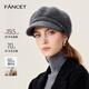 凡飾（FANCET）進(jìn)口澳洲羊毛貝雷帽女秋冬法式復古帽子百搭顯臉小鴨舌帽送長(cháng)輩