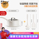 Fofana德國(guó)品牌有鈦無(wú)涂層陶瓷小奶鍋不粘鍋寶寶專用嬰兒輔食鍋熱牛奶鍋 【鈦陶瓷奶鍋】湯勺+鏟 18cm 2.7L