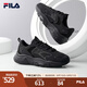 FILA【男女同款】斐樂(lè )情侶跑步鞋復古老爹鞋火星鞋潮流時(shí)尚舒適老爹鞋 男-黑-BK 41