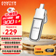 憶捷（EAGET）256GB USB3.2 Type-C雙接口SU10加密固態(tài)U盤(pán)一鍵備份讀速530MB/s手機高速大容量?jì)?yōu)盤(pán) 