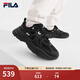 斐樂(lè)（FILA）官方男鞋MARS 3 S復(fù)古運(yùn)動(dòng)鞋冬季新款火星鞋跑步鞋 黑-BK 40