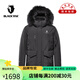 BLACKYAK布來亞克男士戶外冬季GORE戈爾羽絨服帽子可拆卸羽絨服外套WNM367 黑色 2XL （185）