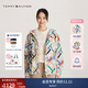TOMMY HILFIGER【收腰連帽】秋冬女潮流休閑戶外運(yùn)動滿印寬松夾克外套43322 多色0K4 XS （推薦：80-100斤）