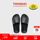 havaianas哈唯納Slide Classic經(jīng)典一字拖情侶夏平底舒適海邊沙灘 0090-火耀黑 39-40 巴西碼