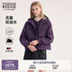 Teenie Weenie【雙棲彩殼】小熊女連帽外套25秋加絨兩件套戶外夾克 紫色 S