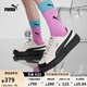 彪馬（PUMA）【厚底鞋】復古增高花瓣鞋女新款休閑板鞋PLATFORM397250 米白色-黑色-古銅色-01 37