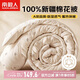 南極人（NanJiren）A類100%天然新疆棉花被 純棉秋冬被芯單人被子厚6斤200x230cm