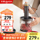 東菱（Donlim）絞肉機(jī) 家用小型多功能套娃佐料機(jī)電動(dòng)攪拌棒機(jī)器大容量輔食料理機(jī)絞餡絞蒜機(jī) 搗蒜器 DL-5028（玻璃款） 1.2L