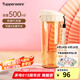 特百惠（Tupperware） 茶韻男女學(xué)生辦公運(yùn)動(dòng)大容量帶濾隔茶杯夏季塑料水杯子畢業(yè)禮物 奶茶棕500ml1個(gè)