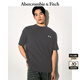 ABERCROMBIE & FITCH男裝女裝情侶裝25夏季小麋鹿美式寬松圓領(lǐng)短袖T恤KI124-5187 深灰色 M (180/100A)