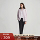 FULL MONTY男士長(cháng)袖襯衫淺綠色尖領(lǐng)天絲商務(wù)休閑寬松襯衣25年春夏 丁香紫色2392 L