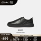 Clarks其樂(lè )Courtlite Pure新品男鞋復古時(shí)髦厚底運動(dòng)德訓休閑板鞋 黑色 261852817 41