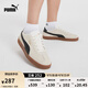 彪馬（PUMA）【德訓鞋】復古薄底T頭鞋男女低幫板鞋 CLUB 381111 米白色-黑色-金色-08 42