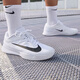 耐克男子輕便透氣網(wǎng)球鞋春季緩震運動(dòng)NIKE VAPOR PRO 3 FZ2161 101白/黑 41
