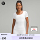 lululemon丨Ebb to Street 女士運動短袖 T 恤 LW3FEJS 運動上衣 白色 XXS /2
