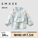 嫚熙（EMXEE）寶寶吃飯罩衣圍兜圍裙防水防臟嬰兒輔食反穿衣飯兜兒童罩衣 嫚熙大鵝【長袖款】 110（適合身高100-110cm） 3-4歲