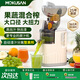 MOKUSAN 榨汁機(jī)汁渣分離家用小型水果蔬菜料理機(jī)商用全自動(dòng)大口徑免切過濾原汁機(jī) 2025新款雙口徑【渣汁分離】+冰淇凌網(wǎng)
