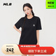 MLB短袖T恤男女時尚夏季休閑經(jīng)典純色圓領25新款3ATSB0153-50BKS-L