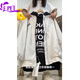 EPETins美式復古刺繡飛行員棒球服女學(xué)生秋季新款寬松百搭情侶外套潮 米白色  M 90-105斤