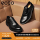 愛步（ECCO）男鞋商務(wù)皮鞋 牛津鞋正裝鞋通勤皮鞋 都市倫敦系列525684 黑色43