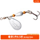 達(dá)億瓦（DAIWA）23新款SILVERCREEK銀溪飛旋 旋轉(zhuǎn)亮片路亞餌復(fù)合亮片 鱒魚餌 銀豆子 6克