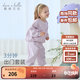 戴維貝拉（DAVE＆BELLA）2025秋季新款休閑兒童長(cháng)褲套裝女童衛衣褲子兩件套女寶寶衣服童裝 櫻花粉【現貨】 110 cm（建議身高100-110cm）