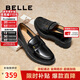 百麗舒適通勤樂(lè )福2025新休閑百搭女鞋B2561AA5 黑色 37