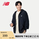 NEW BALANCE 外套男款休閑百搭戶外時(shí)尚舒適潮流衛(wèi)衣MJ41501 BK L