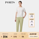 PORTS寶姿春季新品女裝日常通勤休閑小腳口長(cháng)褲ALP8P013SWP027 JADE XS (2)