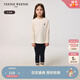 Teenie Weenie Kids小熊童裝25年春夏新款女童時(shí)尚百搭撞色打底褲 藏青色 110 cm