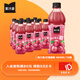 可口可樂(lè )美汁源 爽?；ㄕZ(yǔ) 紅葡萄汁 田嘉瑞同款 果汁飲料 420/450ml*12瓶