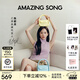 Amazing Song乙頌女包[教師節禮物]陳都靈同款軟歐包中號時(shí)尚通勤單肩斜挎包女 陳都靈同款-鵝黃色(肩帶可調節)