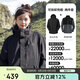 駱駝（CAMEL）CamelTex戶外御寒沖鋒衣男女同款防油污外套三合一登山服  L