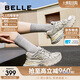 百麗周雨彤同款星河軌跡老爹鞋女休閑鞋B2199CM4 金色 37