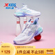 特步（XTEP）兒童女童蝶舞網(wǎng)面旋鈕扣休閑鞋 特步白/薄荷藍(lán) 34碼