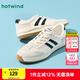 熱風(fēng)（Hotwind）休閑男鞋2025年春季男士時尚率性休閑運(yùn)動跑步鞋復(fù)古德訓(xùn)慢跑鞋 88米黑(H14M25523) 40