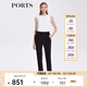 PORTS寶姿早春新品女裝九分休閑褲ALD8P001PWQ076 黑色 XS (2)