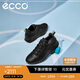 愛(ài)步（ECCO）休閑鞋男 軟底舒適輕盈牛皮運動(dòng)休閑鞋 靈動(dòng)525274 黑色42