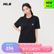 MLB短袖T恤男女時(shí)尚夏季休閑經(jīng)典純色圓領(lǐng)25新款3ATSB0153-50BKS-L