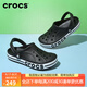 CROCS卡駱馳洞洞鞋男鞋女鞋夏季新款經(jīng)典克駱格戶(hù)外男士沙灘鞋涼鞋拖鞋 205089-066貝雅卡駱班/黑色 43 -44(280mm)