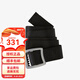 PATAGONIA男士Tech Web Belt 野外救生腰帶118cm鋁合金扣頭巴塔哥尼亞59194 BLK-黑色