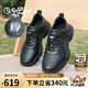 金利來（goldlion）男鞋夏季新品沖孔涼鞋運(yùn)動(dòng)鞋緩震舒適休閑鞋G559520193AAD黑色41