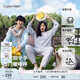 Calvin Klein內(nèi)衣【七夕禮物】秋冬情侶款抗靜電ck半邊絨可外穿家居睡褲AD0014 CFT-靜謐灰 M