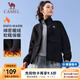 駱駝抓絨衣女運動立領(lǐng)搖粒絨外套衛(wèi)衣開衫外套沖鋒內(nèi)膽 C24CAY6651，幻影黑，女 L