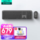 羅技（Logitech）K950無線藍(lán)牙鍵盤  雙模靜音鍵盤辦公鍵盤薄膜筆記本電腦手機(jī)Mac平板ipad鍵盤 全尺寸家用超薄便攜 K950+M650【黑色鍵鼠套裝】