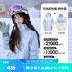 駱駝（CAMEL）三防沖鋒衣戶外登山服防風防水防污三合一運動外套 AD22263513X，抓絨內(nèi)膽月光藍女 M