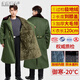 龍偉聯(lián)合可拆卸軍棉大衣工服男冬季防風(fēng)防寒棉襖長(cháng)款安保棉服過(guò)膝綠皮大衣